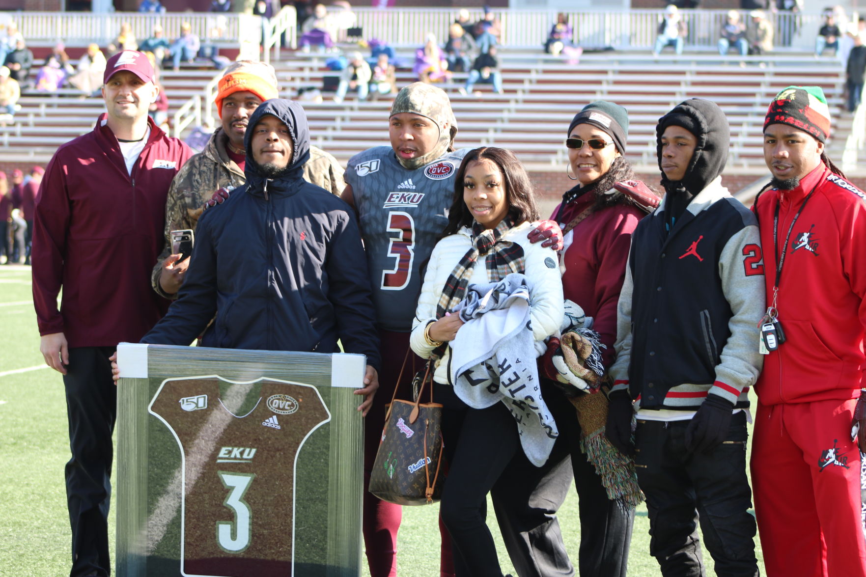 EKU football senior day